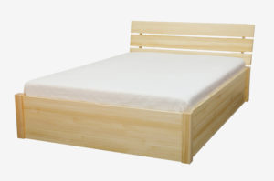 Łóżko drewniane sosnowe Cytryn 2