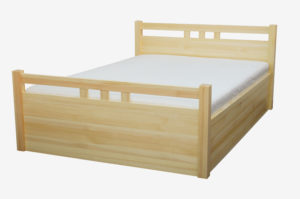 Łóżko drewniane sosnowe Malachit