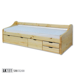 Łóżko dziecięce drewniane LK131