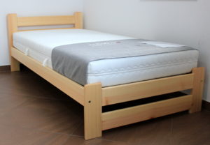 Łóżko drewniane sosnowe Pol