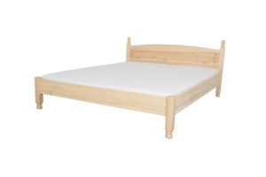 Łóżko drewniane sosnowe Lazuryt 1
