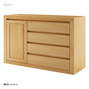 Komoda bukowa KD 408