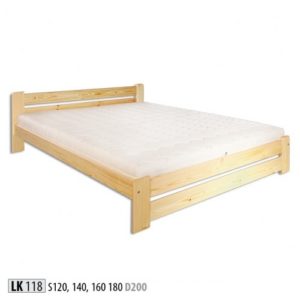 Łóżko drewniane sosnowe LK 118 – 146