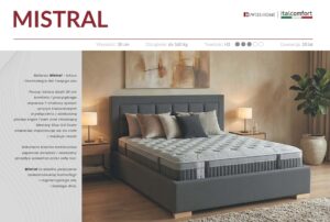 Materac Mistral Swiss Home hybrydowy