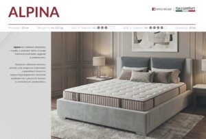 Materac piankowy ALPINA Swiss Home